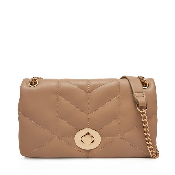 Torebka DeeZee. Brązowe torebki klasyczne DeeZee, bez wzorów, bez dodatków. Za 82,99 zł.