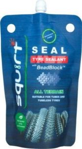 Squirt Beadblock 120 ml saszetka uszczelniacz do opon. Nerki i saszetki SQUIRT, bez wzorów, z syntetyku. Za 145,95 zł.