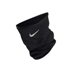 Komin NIKE THERMA SPHERE NECKWARMER 4.0. Czarne szaliki Nike, bez wzorów. Za 219,99 zł.