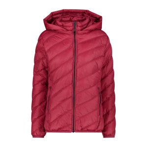 Kurtka puchowa z kapturem 3M™ Thinsulate™ damska CMP. Czerwone kurtki CMP, m, bez wzorów, z puchu, z kapturem. Za 508,50 zł.