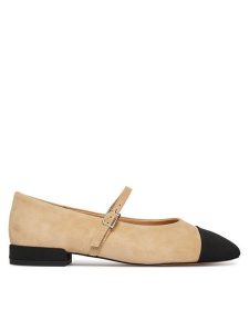 Aldo Baleriny Haoinia 14193443 Brązowy. Brązowe balerinki ALDO, bez wzorów, ze skóry, bez obcasa, bez zapięcia. Za 419,99 zł.