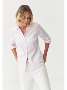 TATUUM Koszula "Elisha" w kolorze jasnoróżowym rozmiar: 38. Różowe koszule Tatuum, bez wzorów, bez kołnierzyka, bez ramiączek. Za 166,10 zł.