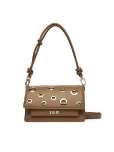 TOUS Torebka Audree Eyelets 2002202943 Brązowy. Brązowe torebki klasyczne Tous, bez wzorów, ze skóry, bez dodatków. Za 589,99 zł.