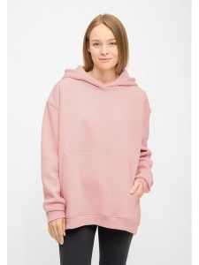 Derbe Bluza w kolorze jasnoróżowym rozmiar: S. Różowe bluzy Derbe, s, bez wzorów, z kapturem. Za 183,59 zł.
