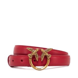 Pasek Damski PINKO. Czerwone paski Pinko, bez wzorów. Za 339,99 zł.