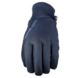 Rękawice STOKE WP - CZARNE - XXL/12. Czarne rękawiczki FIVE GLOVES, bez wzorów. Za 238,00 zł.