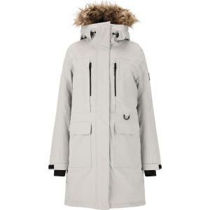 Parka dla kobiet Whistler Bluff. Szare kurtki WHISTLER, na zimę, bez wzorów, bez kaptura. W wyprzedaży za 500,00 zł.