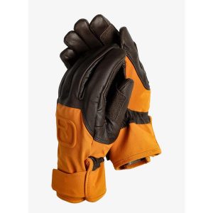 Rękawiczki z membraną Ortovox Alpine Pro Glove. Brązowe rękawiczki ORTOVOX, bez wzorów. Za 335,99 zł.