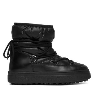 Śniegowce Gant. Czarne buty zimowe GANT, bez obcasa, bez zapięcia. Za 849,99 zł.