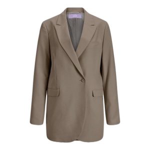 Kurtka damska JJXX Mary Blazer Noos. Brązowe kurtki JJXX, bez wzorów, bez kaptura. W wyprzedaży za 283,45 zł.