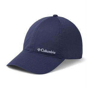 Czapka z daszkiem unisex Columbia Coolhead II Ball Cap. Czerwone czapki Columbia, bez wzorów, z elastanu, sportowe. Za 122,00 zł.