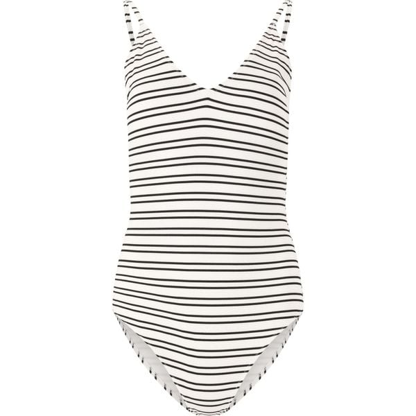 Damski kostium kąpielowy 1-częściowy Athlecia Barvina. Białe stroje jednoczęściowe Athlecia, bez wzorów. Za 183,50 zł.