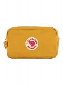 Saszetka Fjallraven Kanken Gear Bag - ochre. Żółte nerki i saszetki Fjällräven, bez wzorów, z tkaniny. Za 139,99 zł.