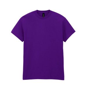 Ciężka Bawełniana Koszulka Unisex Dla Dorosłych. Niebieskie bluzki GILDAN, xl, bez wzorów, z bawełny, sportowe, bez kołnierzyka, bez ramiączek. Za 61,99 zł.