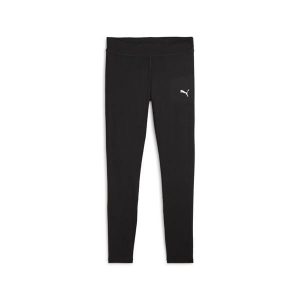 Damskie legginsy Essentials z poliestru PUMA Black. Czarne legginsy Puma, bez wzorów, z gumy. Za 169,00 zł.