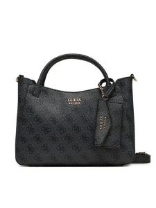 Guess Torebka Brenton HWLG96 48050 Szary. Szare torebki klasyczne Guess, z aplikacjami, ze skóry, bez dodatków. Za 399,99 zł.