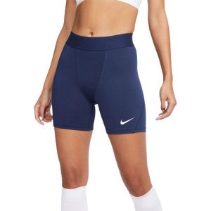 Spodenki damskie treningowe Nike Df Strike NP Short. Niebieskie spodenki sportowe Nike, bez wzorów, sportowe. Za 149,99 zł.
