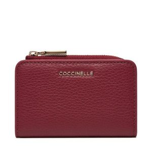 Portfel Coccinelle. Czerwone portfele Coccinelle, bez wzorów. Za 399,99 zł.