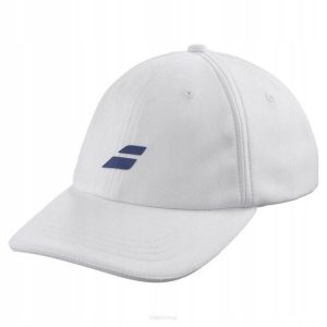 Czapka tenisowa juniorska Babolat Pure Logo Cap biała. Białe czapki BABOLAT, bez wzorów. Za 67,00 zł.
