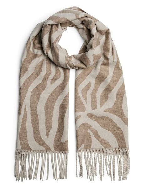 Pieces Szal w kolorze beżowym rozmiar: onesize. Brązowe szaliki Pieces, bez wzorów. Za 66,00 zł.