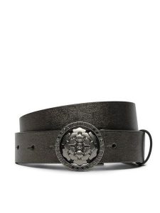 Guess Pasek Damski W5RZ02 WGZ50 Brązowy. Brązowe paski Guess, z aplikacjami, ze skóry. Za 129,99 zł.