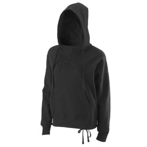 Bluza tenisowa damska Wilson Script Eco Cotton Hoody. Czarne bluzy Wilson, xs, bez wzorów, bez kaptura. Za 260,00 zł.