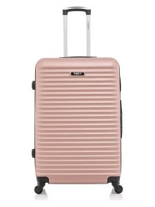 BlueStar Walizka "Brazilia" w kolorze jasnoróżowym - 47 x 75 x 29 cm rozmiar: onesize. Różowe walizki BlueStar, bez wzorów, z materiału. Za 295,99 zł.