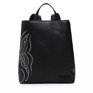 Plecak Desigual. Czarne plecaki Desigual. Za 179,99 zł.