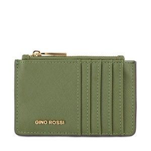 Portfel GINO ROSSI. Zielone portfele Gino Rossi, bez wzorów. Za 49,99 zł.