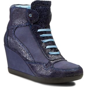 Sneakersy DOLCE PIETRO - 0853-009-04-1 Granatowy/Bąbel. Botki marki Dolce Pietro. W wyprzedaży za 199,00 zł.