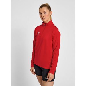 Bluza do piłki ręcznej damska Hummel hmlCORE XK. Zielone bluzy Hummel, xl, bez wzorów, bez kaptura. W wyprzedaży za 176,60 zł.