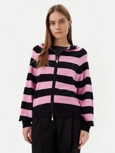 LOLA CASADEMUNT Bluza LS2511009 Różowy Regular Fit. Czerwone bluzy LOLA CASADEMUNT, s, bez wzorów, z syntetyku, bez kaptura. Za 319,99 zł.