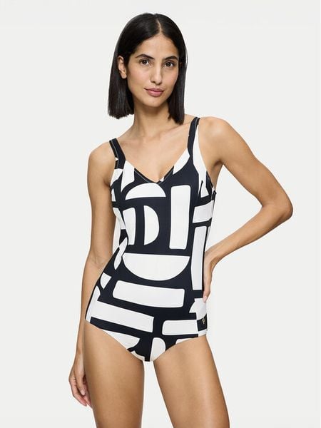 Triumph Strój kąpielowy Summer Allure 10214542 Czarny. Czarne stroje jednoczęściowe Triumph, bez wzorów, z syntetyku. Za 219,99 zł.