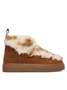 Inuikii Śniegowce Teddy Low 1001.001.0321 Brązowy. Brązowe buty zimowe Inuikii, ze skóry, bez obcasa, bez zapięcia. Za 849,99 zł.