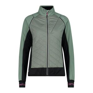 Kurtka damska turystyczna CMP 30A2276. Szare kurtki CMP, l, bez wzorów, z softshellu, z kapturem. Za 389,99 zł.