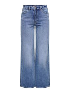 JDY Dżinsy "Felina" - Regular fit - w kolorze niebieskim rozmiar: XS/L34. Niebieskie jeansy JDY, z aplikacjami, ze skóry, z podwyższonym stanem. Za 122,96 zł.