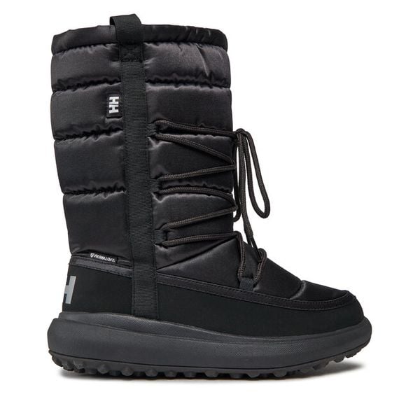 Śniegowce Helly Hansen. Czarne buty zimowe Helly Hansen, bez obcasa, bez zapięcia. Za 449,99 zł.