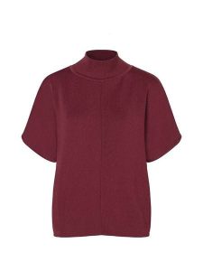 More & More Sweter w kolorze bordowym rozmiar: 36. Czerwone swetry oversize More & More, bez wzorów, bez ramiączek. Za 168,95 zł.