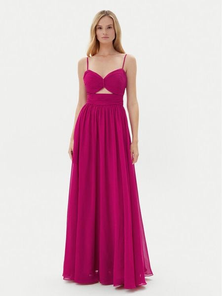 Hey Kyla Sukienka wieczorowa 5AH025HK Różowy Slim Fit. Czerwone sukienki Hey Kyla, bez wzorów, z syntetyku, wizytowe, bez kołnierzyka, bez ramiączek. Za 567,99 zł.