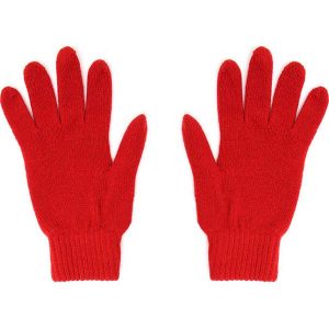 Rękawiczki w kolorze czerwonym. Rękawiczki marki Cashmere95. W wyprzedaży za 119,95 zł.