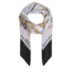 Chusta Liu Jo. Czarne apaszki i chusty Liu Jo, bez wzorów. Za 219,99 zł.