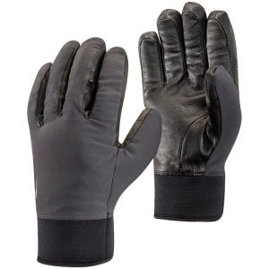 Rękawice zimowe unisex Black Diamond Heavyweight Softshell. Czarne rękawiczki Black Diamond, na zimę, bez wzorów, z softshellu. Za 170,20 zł.