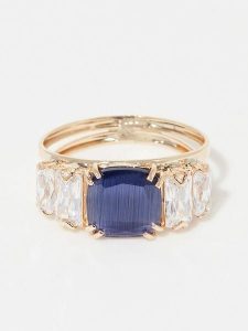 L'OR by Diamanta Złoty pierścionek " Esposo" z cyrkoniami rozmiar: 52. Żółte pierścionki L'OR by Diamanta, z cyrkonią, złote. Za 1 039,95 zł.
