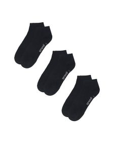 Sprandi Skarpety krótkie 0WB-001-AW23 (3-pack) Czarny. Czarne skarpetki Sprandi, bez wzorów, z bawełny. Za 39,99 zł.