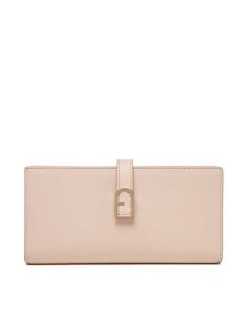Furla Portfel Flow Continental Bifold WP00402 BX2045 0496S Różowy. Czerwone portfele Furla, bez wzorów, ze skóry. Za 479,99 zł.