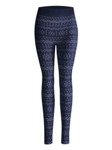 Nur Die Legginsy w kolorze granatowym rozmiar: 40/42. Niebieskie legginsy Nur Die, bez wzorów. Za 39,40 zł.