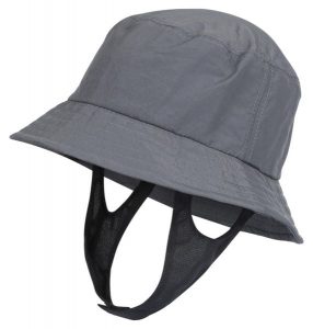 Trespass Surfnapper - kapelusz typu Bucket unisex ciemnoszary. Szare kapelusze Trespass, bez wzorów, z neoprenu. Za 74,70 zł.