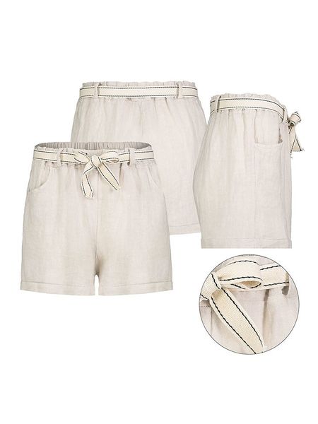 Eight2Nine Szorty w kolorze beżowym rozmiar: L/XL. Brązowe szorty Eight2Nine, bez wzorów. Za 80,95 zł.