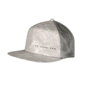 Czapka z daszkiem dla dorosłych Buff Pack Trucker Cap. Szare czapki Buff, bez wzorów, z bawełny, klasyczne. Za 149,90 zł.