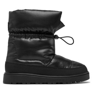 Śniegowce Gant. Czarne buty zimowe GANT, bez obcasa, bez zapięcia. Za 629,99 zł.